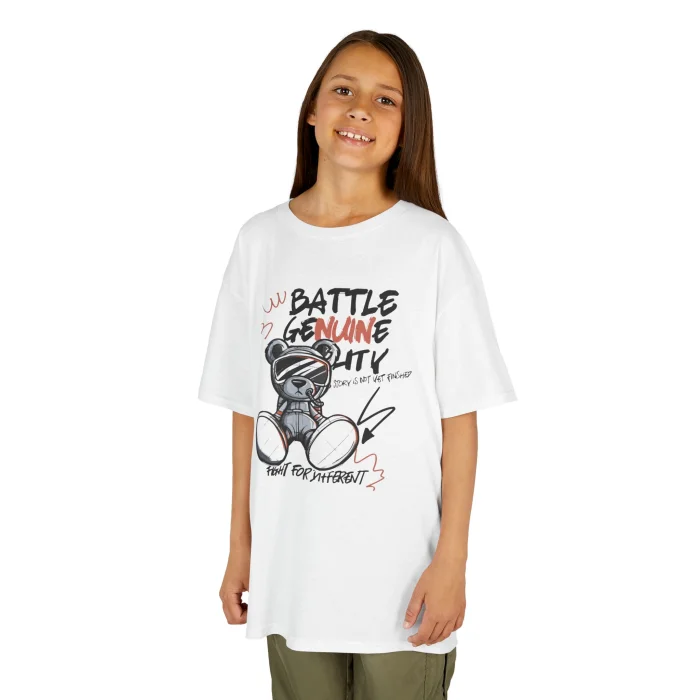 T-shirt Dziecięcy z nadrukiem Battle Genuine